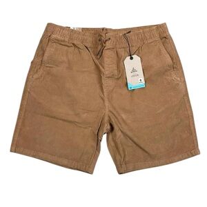 prAna Canyon Camp Shorts Mens Large Organic Cotton Earthbound NWT Hiking Outdoor